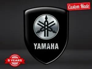 Yamaha Emblema Cupola Lusso Edizione Alta Gamma Etichetta